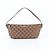 Bolso de mano mini pouch Gucci GG Canvas Castaño