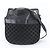 Borsa a tracolla Gucci GG in pelle scamosciata Nero