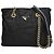 Prada Schultertasche mit Kette Schwarz