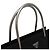 Saco Tote Prada em nylon preto - vista 5