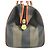 Fendi Pequin Vintage Pecan Mini Boston Handtasche Braun Khaki - Ansicht 9