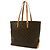 Saco Cabas Alto Monogram Louis Vuitton Marrom - vista 3