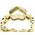 Anillo Chopard Happy Diamonds en Oro Amarillo de 18K Dorado - vista 9