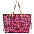 Saco Tote Louis Vuitton Monogram Graffiti Neverfull GM Rosa
