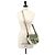 Bolsa de Ombro Loewe Gate Bag Small Branco Bege Verde - vista 10