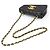 Bolsa de Ombro com Corrente Chanel Matelassé Preto - vista 6