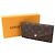 Louis Vuitton Monogram Portefeuille Sarah Bi-fold Long Wallet Braun Monogramm - Ansicht 2