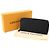 Louis Vuitton Monogram Shadow Long Wallet Black - view 2