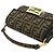 Borsa a mano Fendi Zucca Mini Mamma Baguette Marrone - vista 6