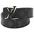 Ceinture réversible Louis Vuitton Monogram Eclipse LV Shake 40mm Noir