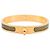 Hermès Bracelete Hermes Mini Click Kelly PM Preto Dourado