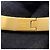 Hermès Bracelete Hermes Mini Click Kelly PM Preto Dourado - vista 9