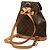Mochila Louis Vuitton Monogram Montsouris MM Marrom Monograma - vista 2