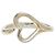 Autre Marque Anel Tiffany & Co. Open Heart Prata