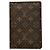 Louis Vuitton Monogram Reisepasshülle Braun Monogramm