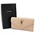 Cartera bi-fold de piel beige Yves Saint Laurent - vista 2