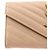 Cartera bi-fold de piel beige Yves Saint Laurent - vista 8