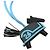 Hermès Hermes Rodeo Robeo Coeur PM Handbag Charm Nero Blu chiaro - vista 3