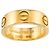 Anello Cartier Love in oro giallo 18K - vista 2