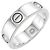Anello Cartier Love in oro bianco