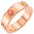 Anello Cartier Love in oro rosa 18K