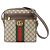 Borsa a spalla piccola Gucci Ophidia Marrone Beige