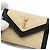 Autre Marque Porte-cartes à rabat Saint Laurent Gaby Noir Beige - vue 9