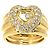 Chopard Happy Diamonds Heart Band Ring - view 3