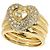 Chopard Happy Diamonds Heart Band Ring - view 7
