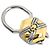 Bulgari Portachiavi Bvlgari BVLGARI Charm in oro giallo e acciaio inossidabile - vista 2