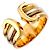 Anello Cartier C2 Tri-Color Band