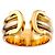 Anello Cartier C2 Tri-Color Band - vista 2
