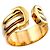Anello Cartier C2 Tri-Color Band - vista 4