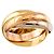 Anillo Cartier Trinity MM en oro de 18K - vista 2