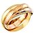 Anillo Cartier Trinity MM en oro de 18K - vista 4