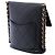 Chanel Black Small Quilted Calfskin Chain Hobo Flap Schwarz - Ansicht 2