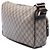 Borsa a tracolla Gucci Beige GG Supreme con doppia tasca - vista 2