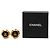 Chanel Gold CC vergoldete Emaille-Clip-Ohrringe Golden - Ansicht 4