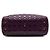Autre Marque Dior Lady Dior Soft Shopping Tote Large aus Lackleder Cannage Lila Dunkelviolett - Ansicht 3