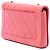 Chanel Pink Small Quilted Crumpled Calfskin Bi Vintage Full Flap Rosa - vista 2