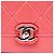 Chanel Pink Small Quilted Crumpled Calfskin Bi Vintage Full Flap Rosa - vista 5