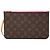 Bolsa Louis Vuitton Brown Monogram Neverfull MM Marrom