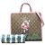 Borsa Satchel Gucci Beige Yuko Higuchi GG Supreme Rabbit - vista 7