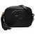 Gucci Soho Disco Crossbody in pelle di vitello nera Nero