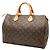 Louis Vuitton Brown Monogram Speedy 35 Marrom - vista 2