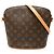 Louis Vuitton Brown Monogram Drouot Marron