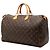 Louis Vuitton Brown Monogram Speedy 40 Marrone - vista 2
