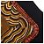 Pañuelo de seda Hermès Brown Marine Naive 90 Castaño - vista 6