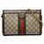 Gucci Beige Small GG Supreme Web Ophidia Chain Crossbody