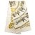 Pañuelo de seda Hermès Beige La Promenade de Longchamps 90